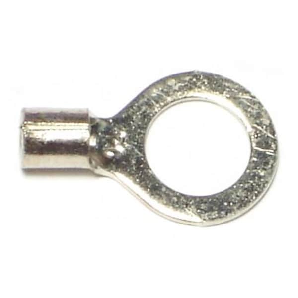 Midwest Fastener Ring Terminal, 10 AWG, Bare Insulated, 25 PK 70085 - main